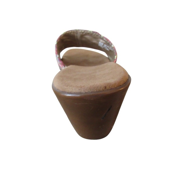 A2 By Aerosoles Say Yes Woven Sandals 9.5 Wedge Heel Multicolor Colorful Boho - Picture 3 of 9